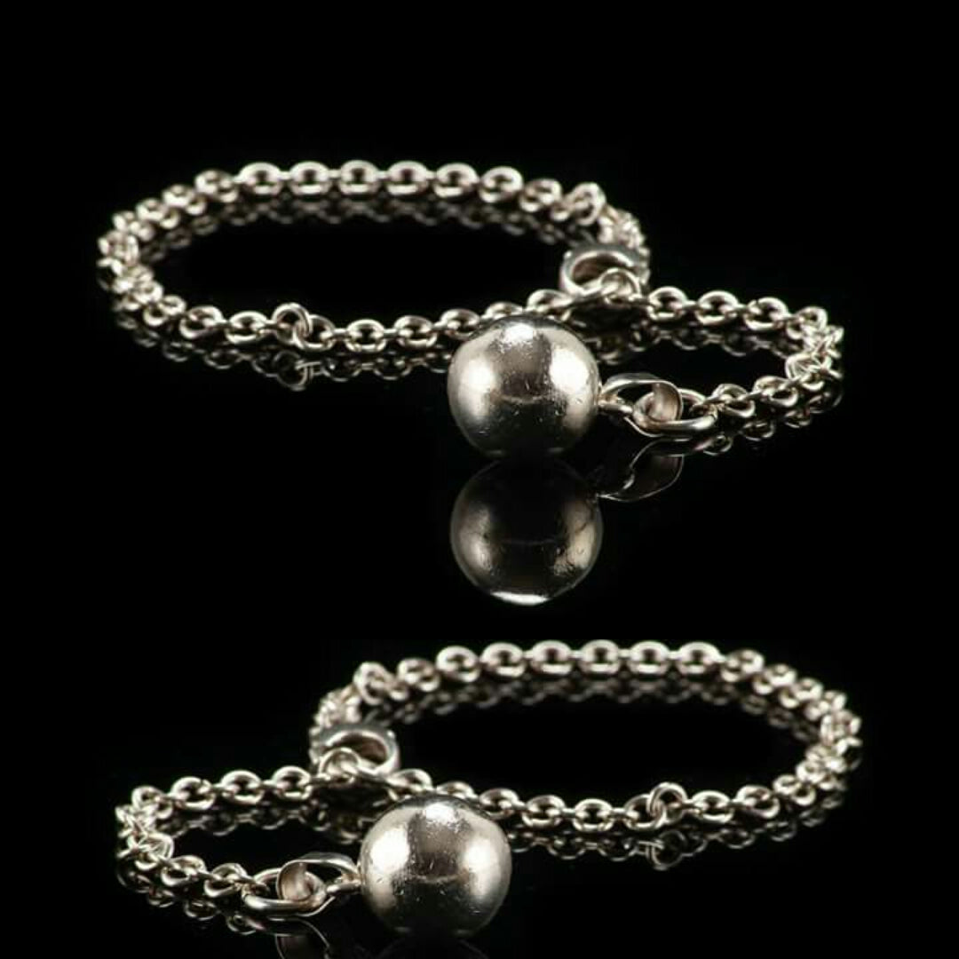 925 Silver Bracelet with Drop Ball